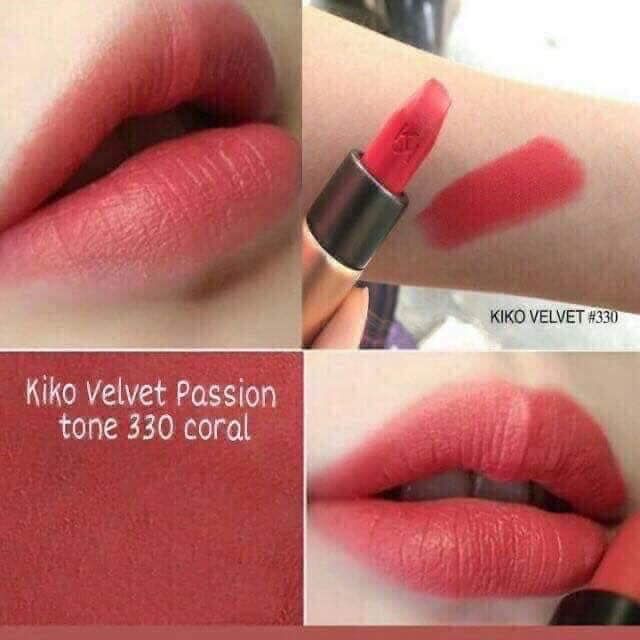 Son Kiko 330 màu hồng cam