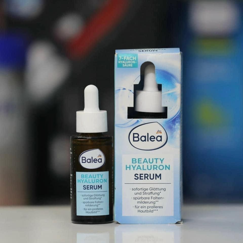 Huyết thanh siêu cấp ẩm Balea chứa 7 loại HA cao cấp : Balea Beauty Effect 7 Fach Hyaluron Serum
