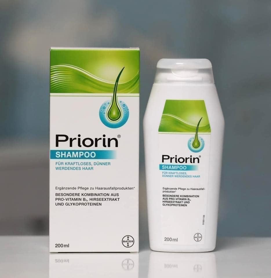 Dầu gội đầu trị rụng tóc, hói đầu làm dầy và dài tóc Priorin, 200ml