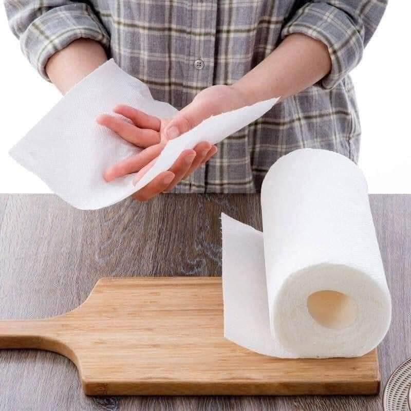 Giấy nhà bếp đa năng Ja 3 lớp siêu dai, siêu dày, siêu thấm nước