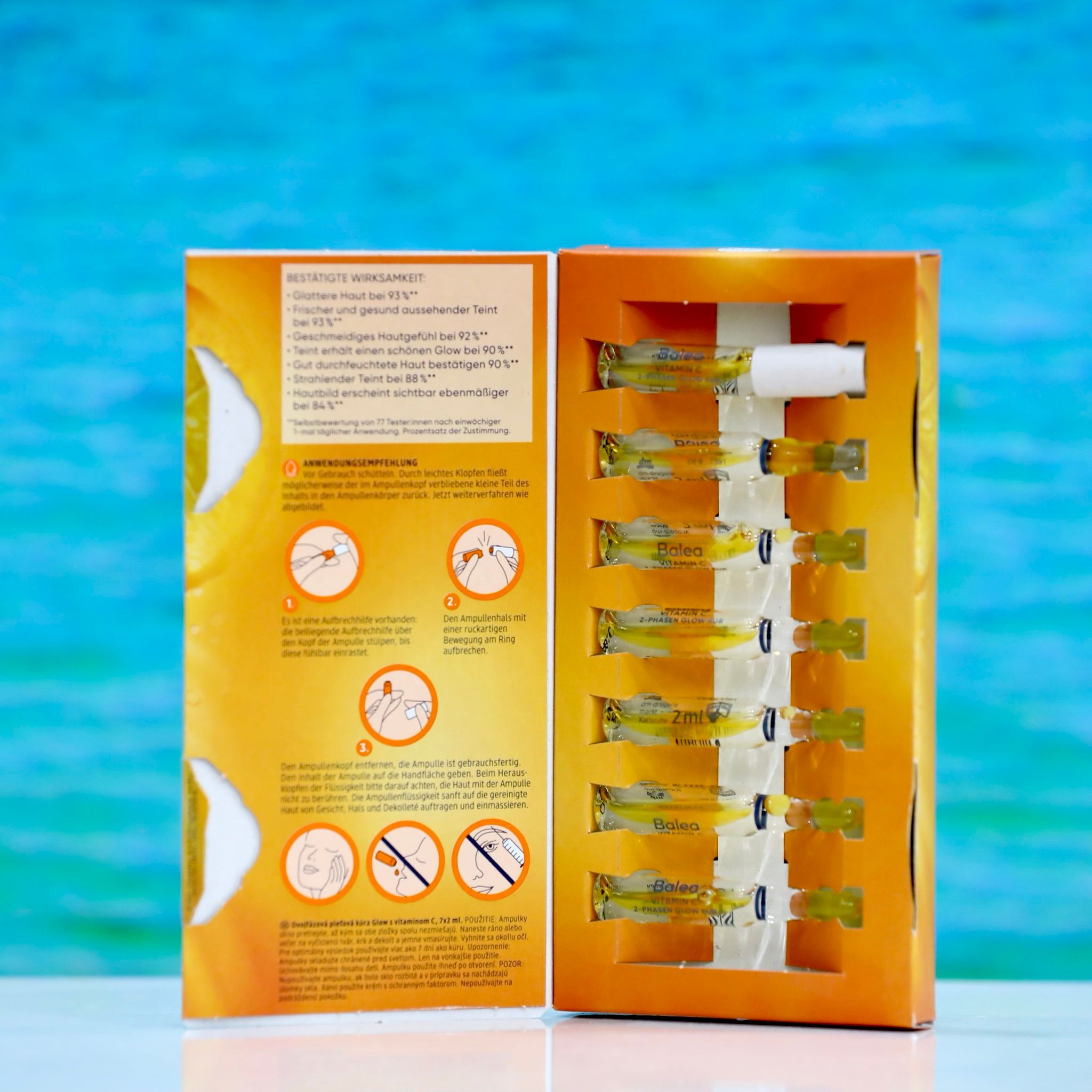 Huyết thanh Balea Vitamin C hộp 7 ống/2ml