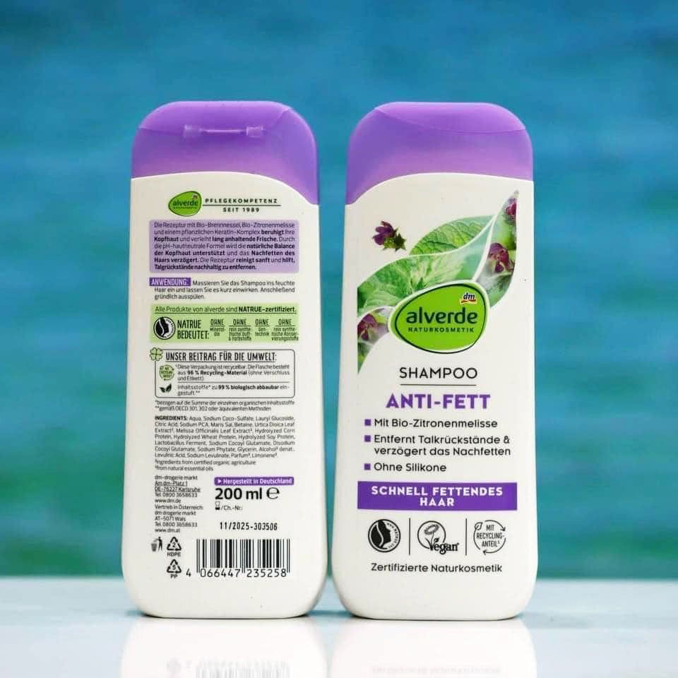 Dầu gội đầu Laverde dành cho tóc dầu, 200ml