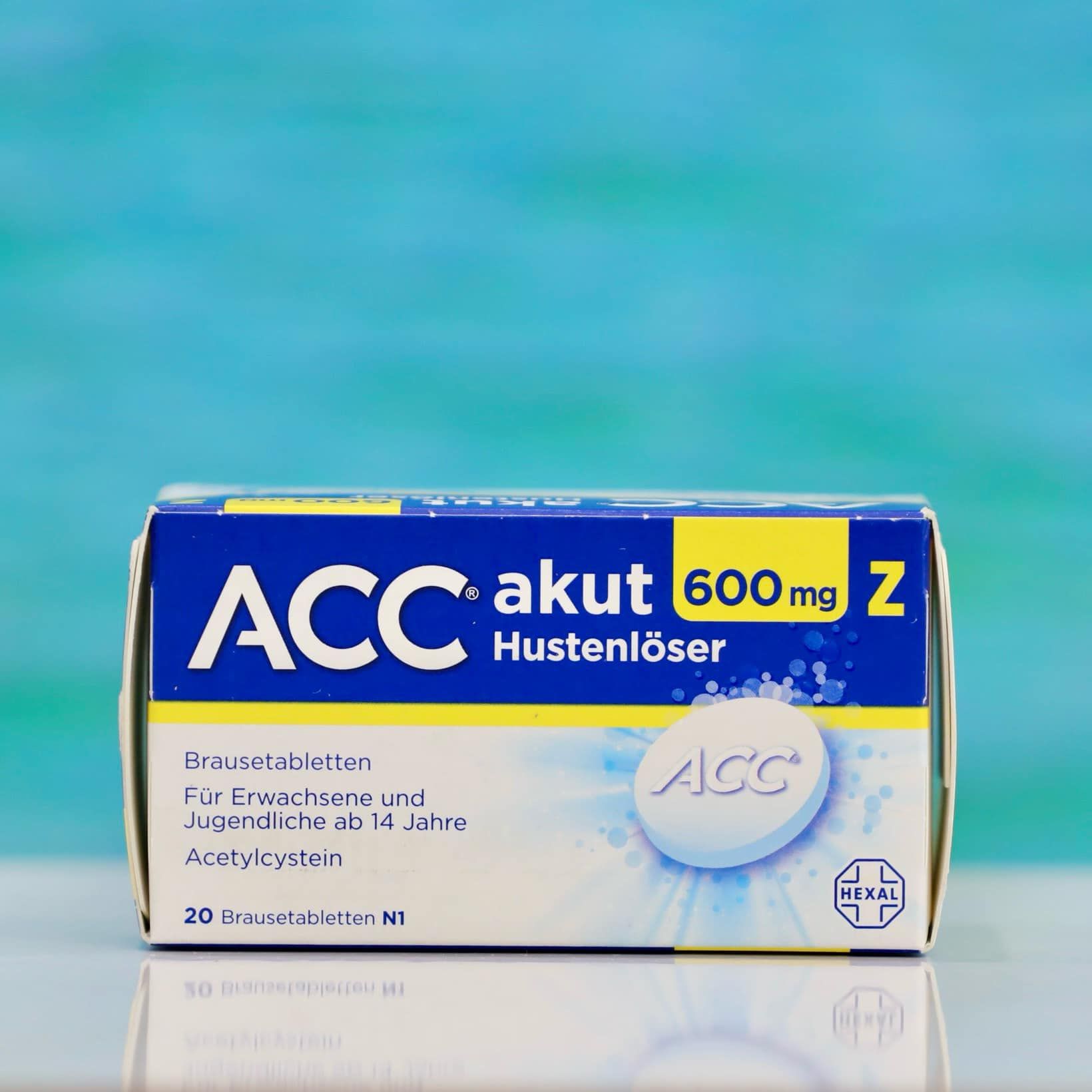 Viên sủi ACC 600mg hộp 20 viên