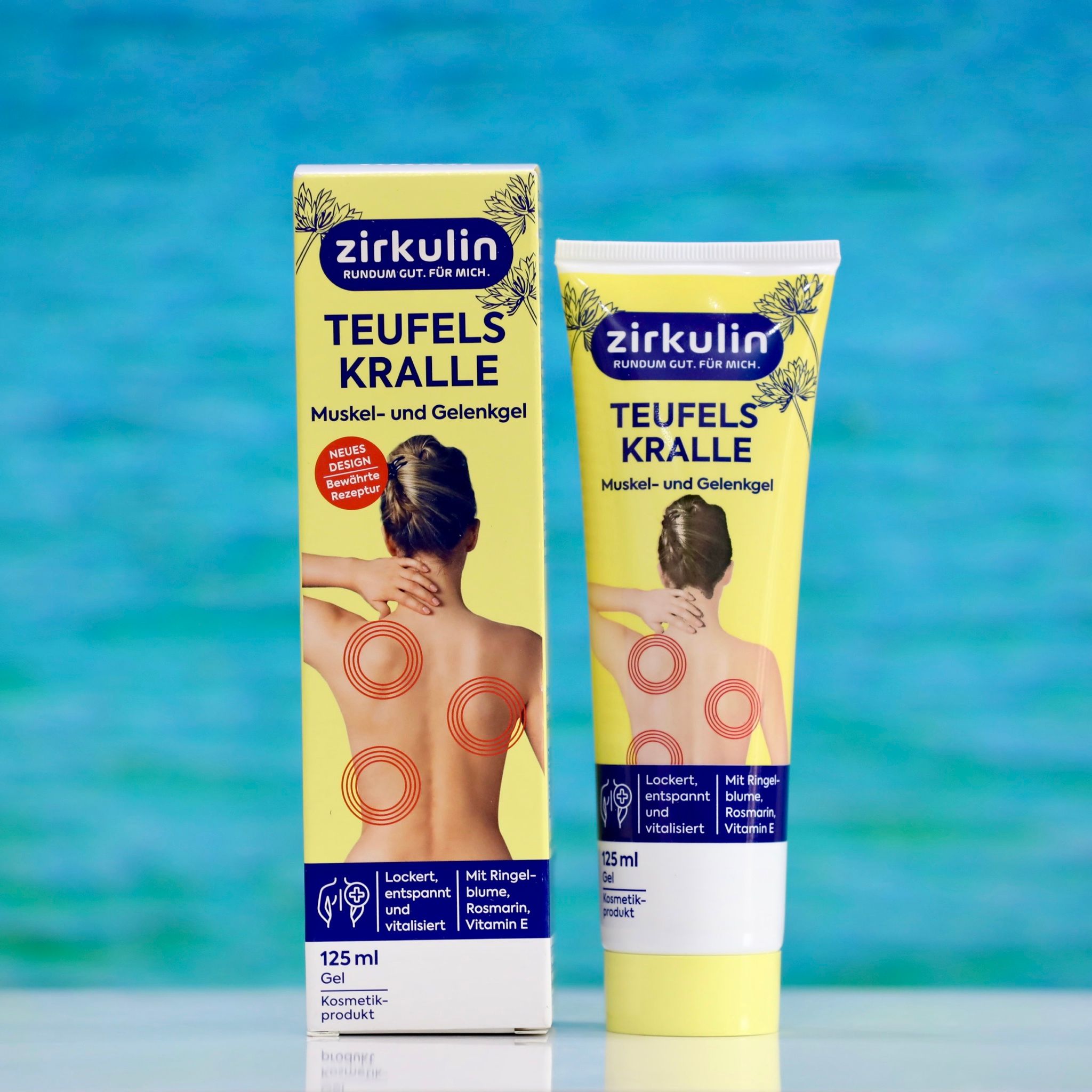 Gel xoa bóp giúp thư giãn cơ và giảm đau xương khớp Zirkulin Teufelskralle, tuýp 125 ml