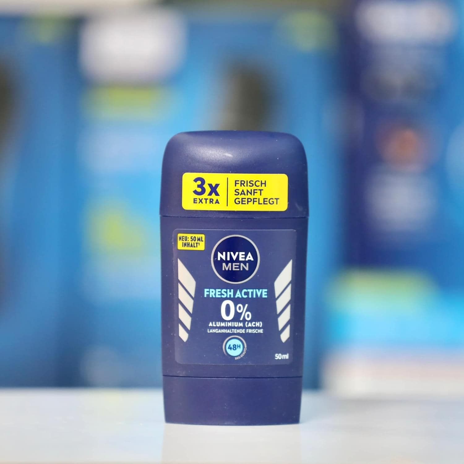 Lăn nách nam dạng sáp Nivea Men 0% Aluminium, 50ml