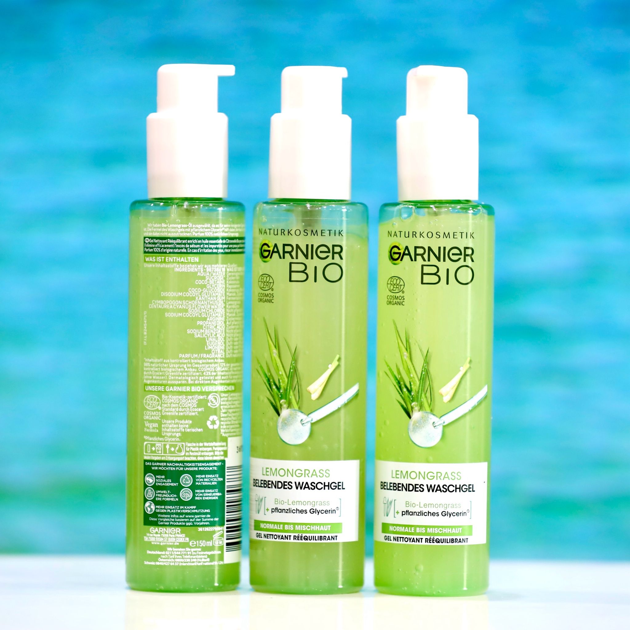 Sữa rửa mặt Garnier Bio của Đức, 150ml