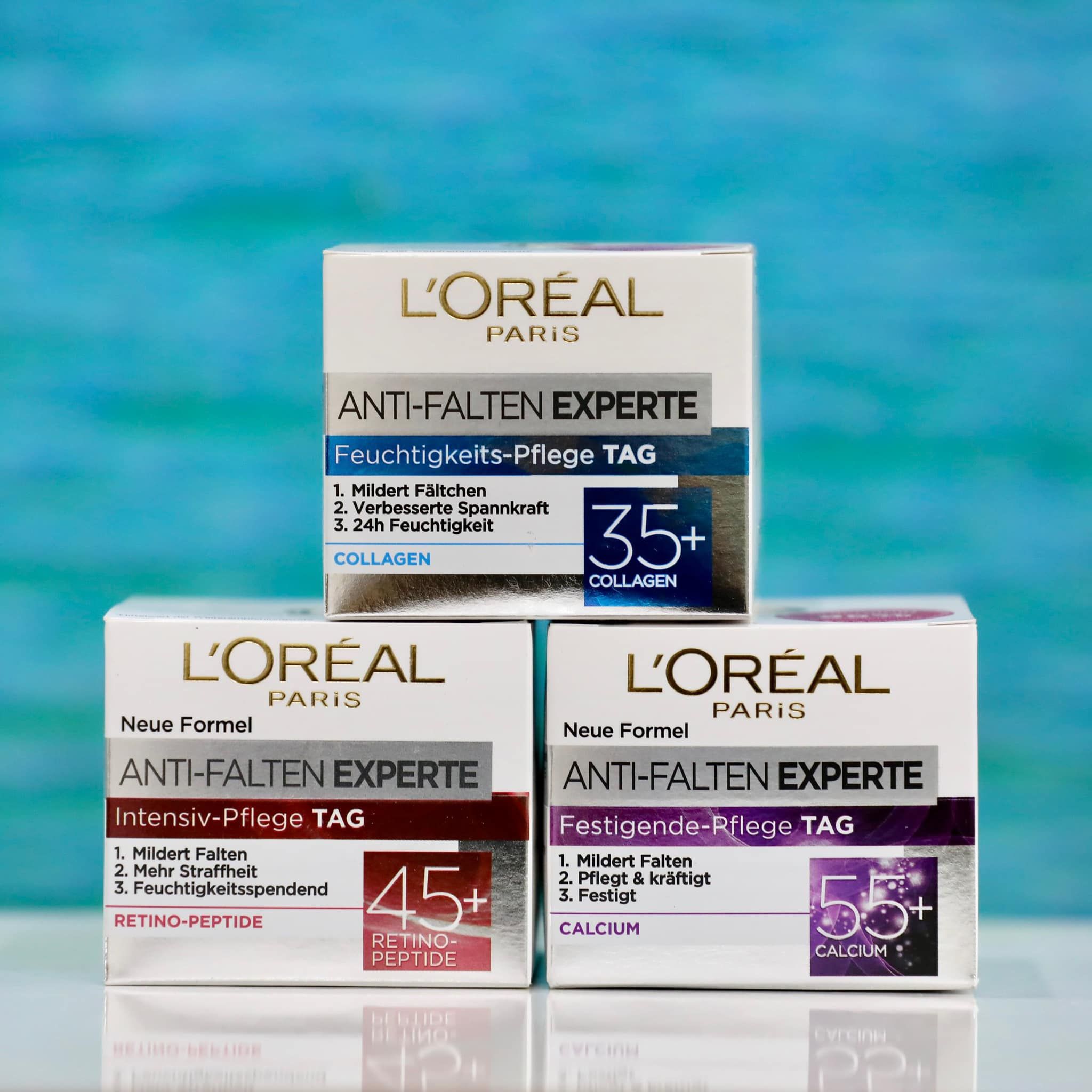 Kem Dưỡng Da Loreal ANTI-FALTEN EXPERTE 35+, 45+, 55+, hộp 50ml