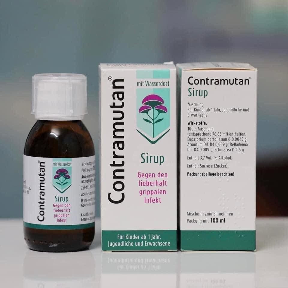 Thuốc ho 5 trong 1 Contramutan của Đức, 100ml
