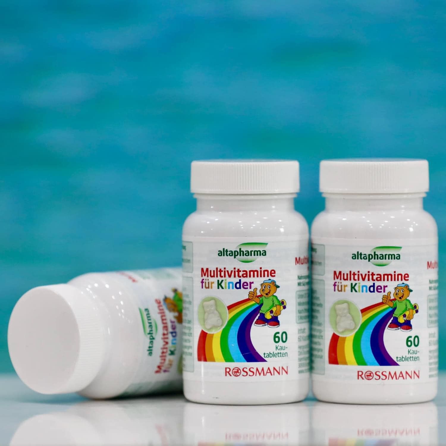 VITAMIN TỔNG HỢP CHO BÉ ALTAPHARMA MULTIVITAMIN FÜR KINDER lọ 60 viên