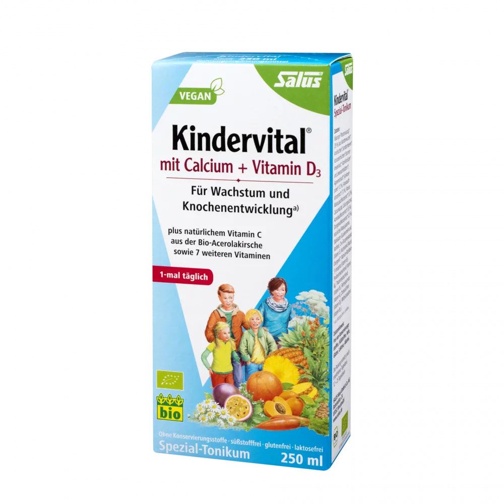 Siro Kindervital mit Calcium und Vitamin D3 Cho Bé, 250ml