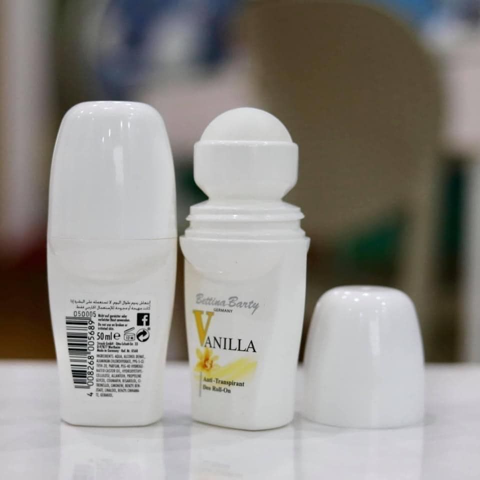 Lăn Khử Mùi Vanilla By Bettina Barty, 50ml