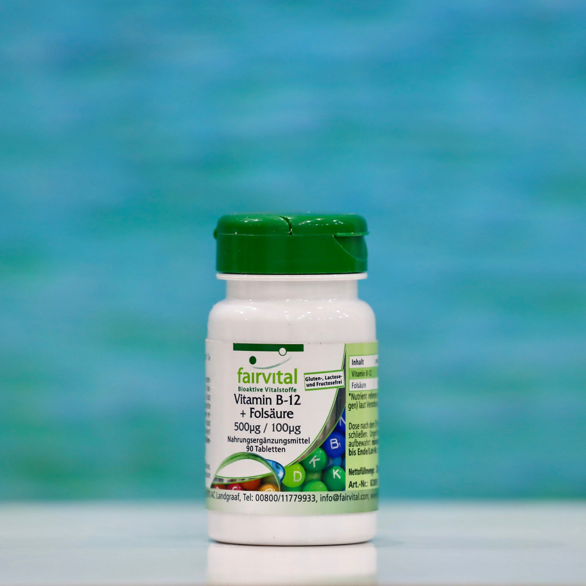Vitamin b12 hãng Fairvital, lọ 90 viên