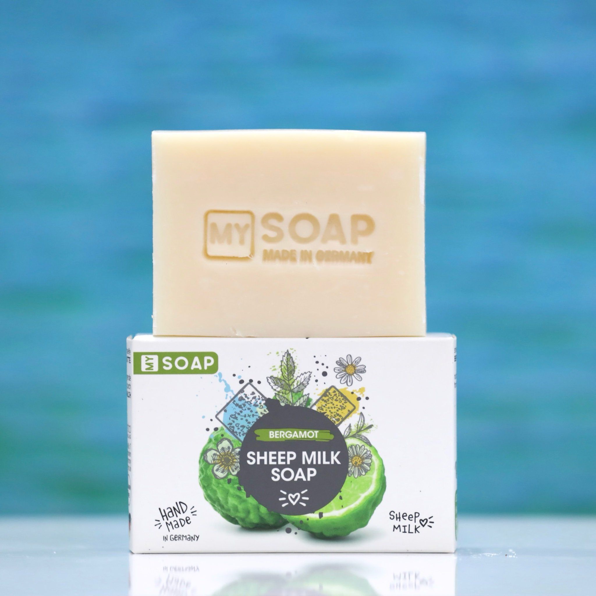 Xà phòng bánh Sheep milk hàng Handmade của Đức,100g