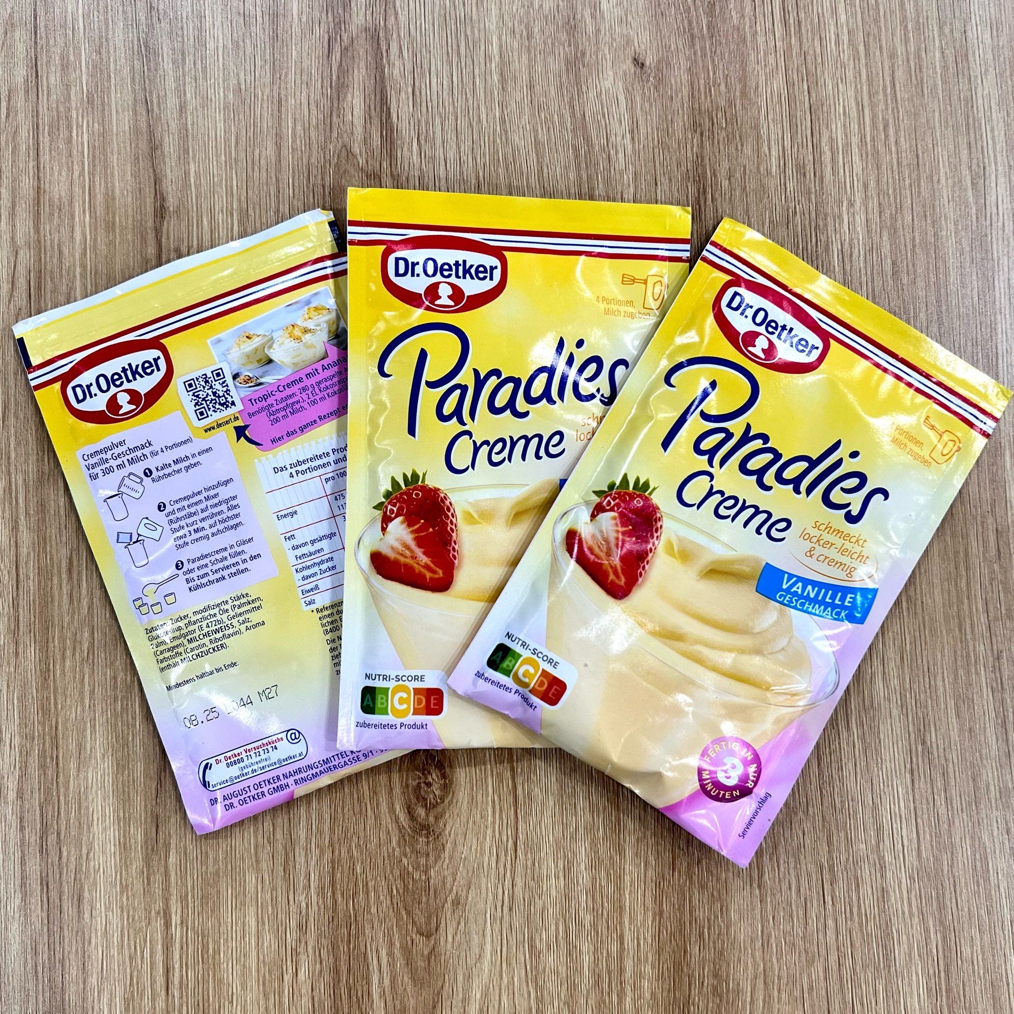 Bột làm váng sữa Paradies Cream, gói 60g