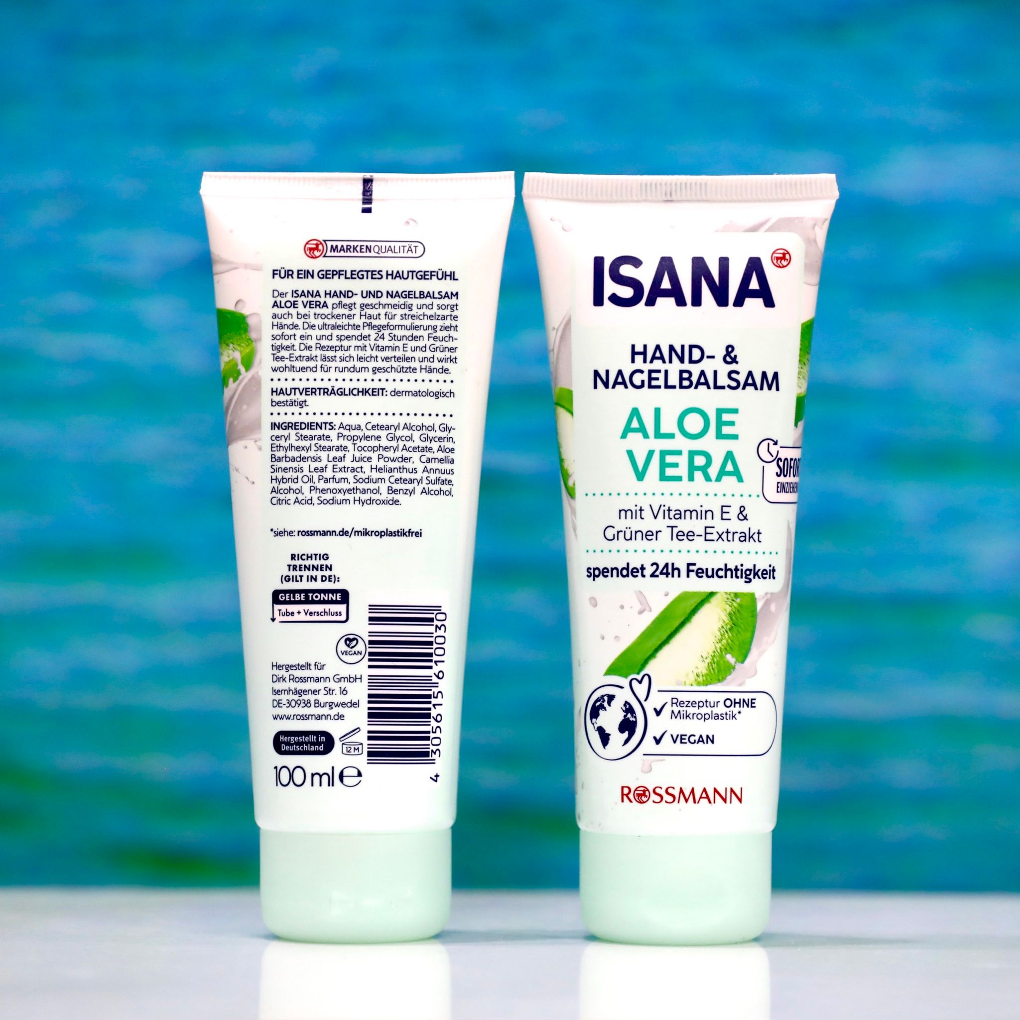 Kem Dưỡng Da Tay ISANA Aloe Vera – Dưỡng Ẩm Dịu Nhẹ Suốt 24h