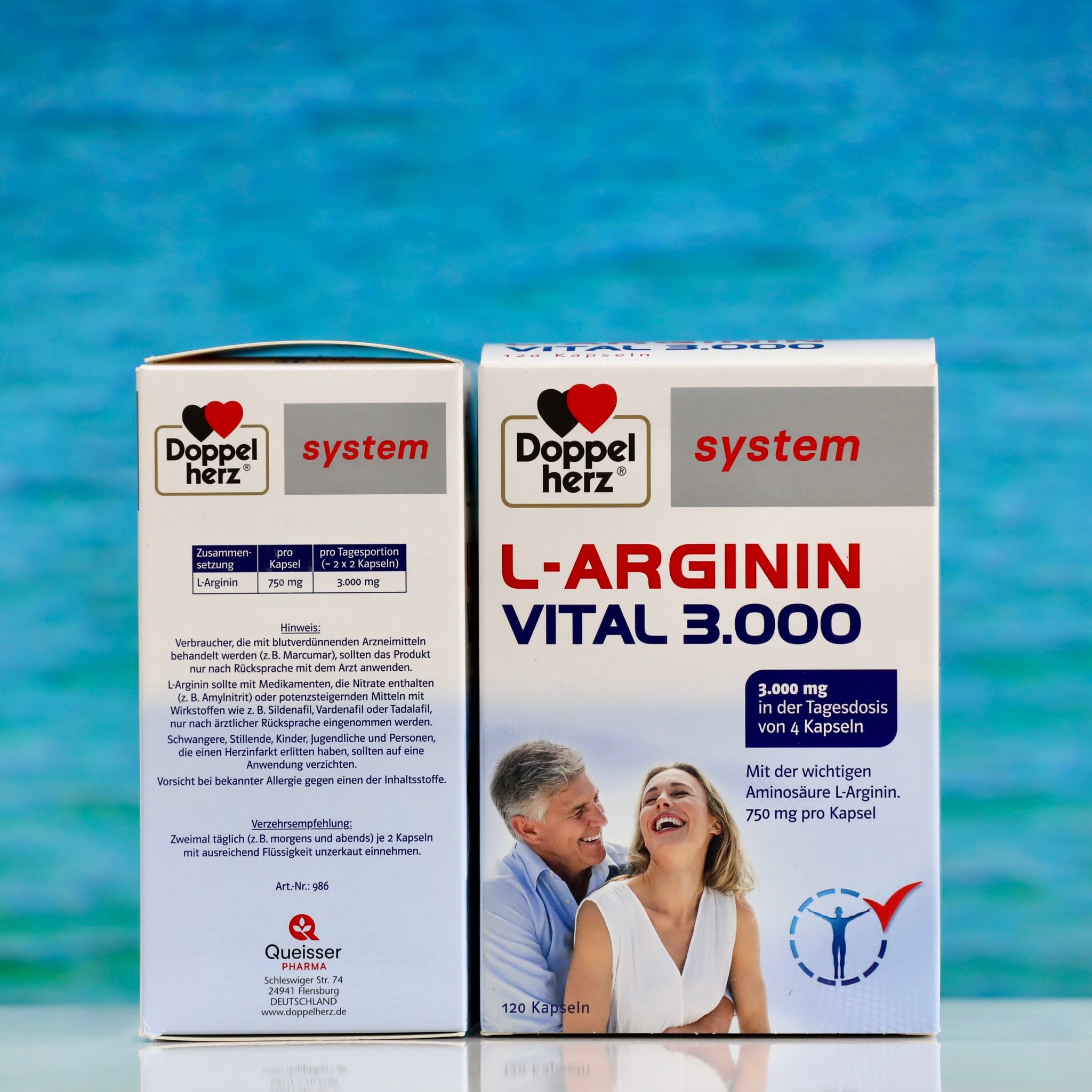 Viên uống L-Argini Vital 3000 hộp 120 viên