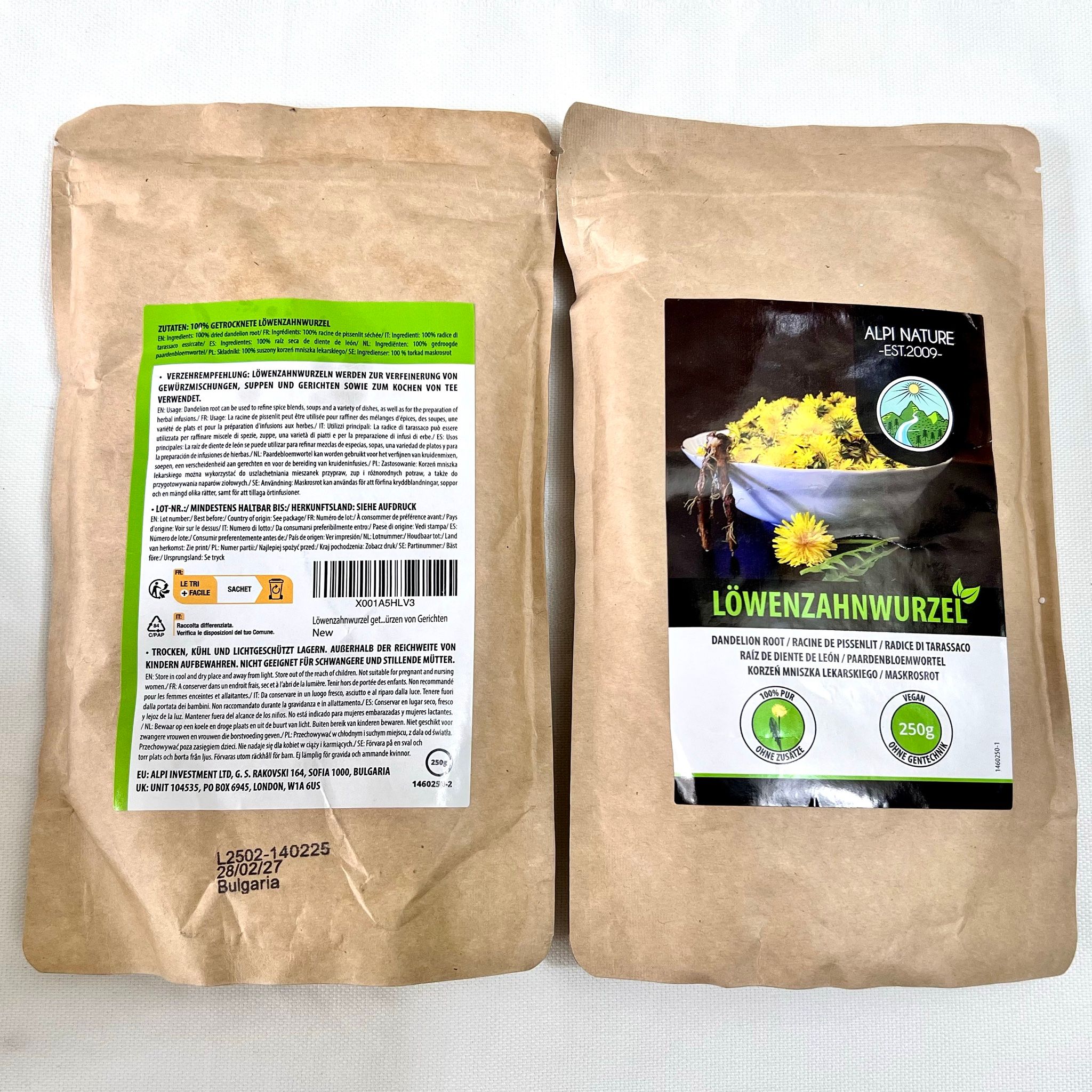 Rễ cây Bồ Công Anh 250gr