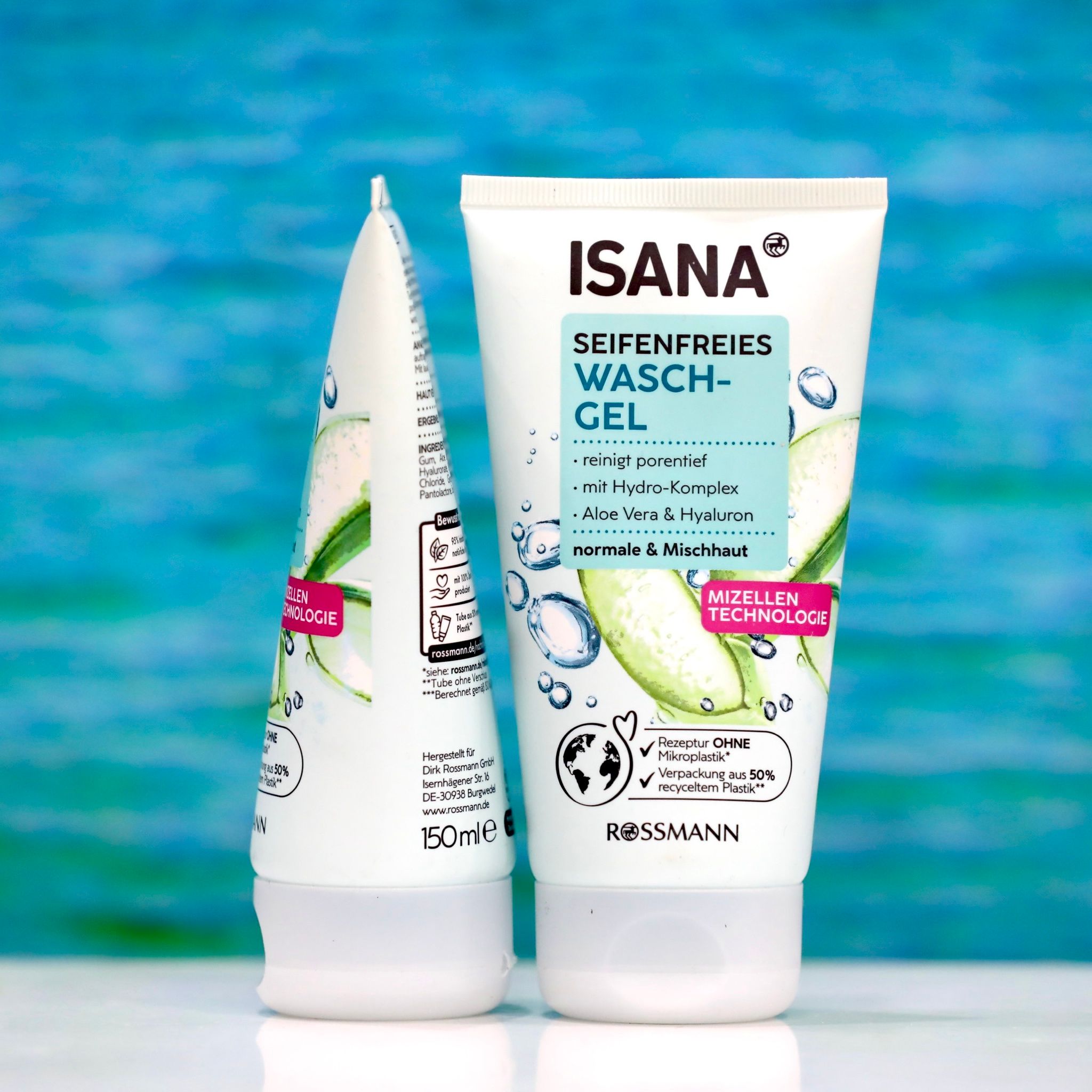 Sữa rửa mặt Isana lô hội tuýp 150ml