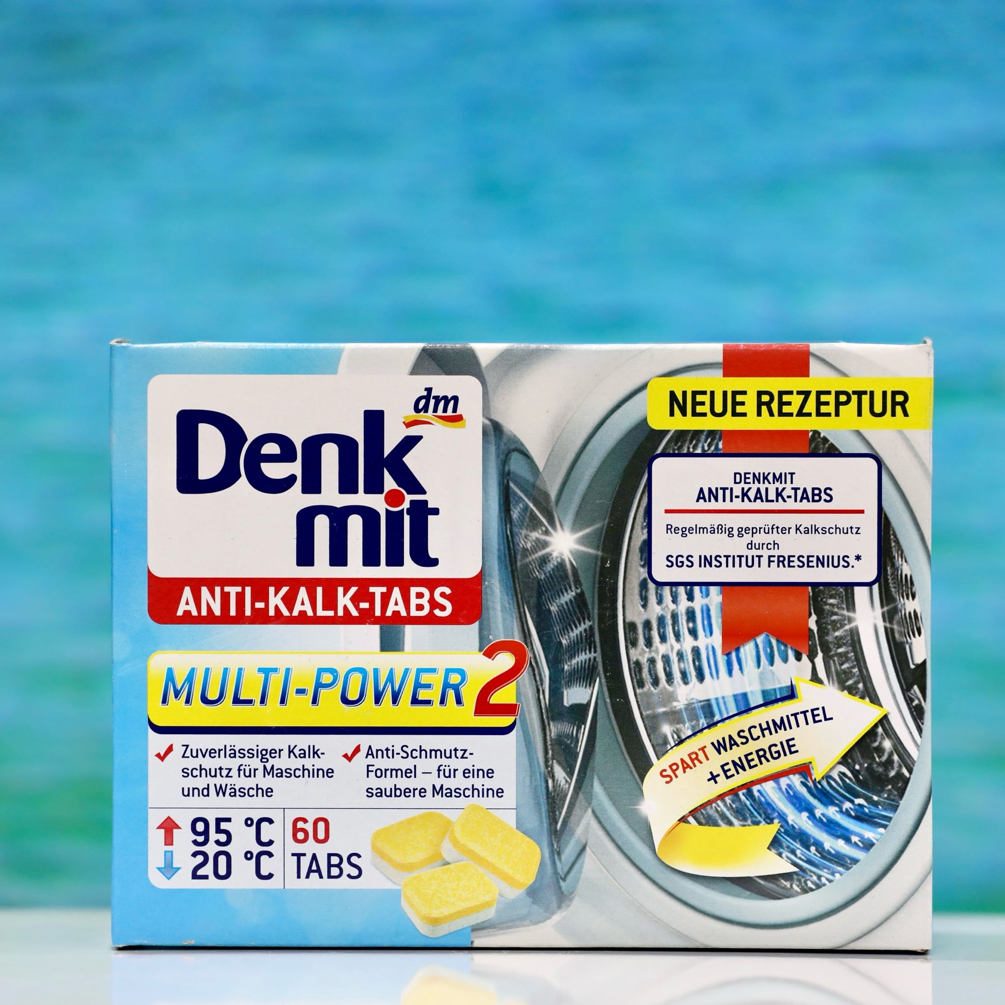 Viên tẩy lồng giặt Denkmit, hộp 60 viên