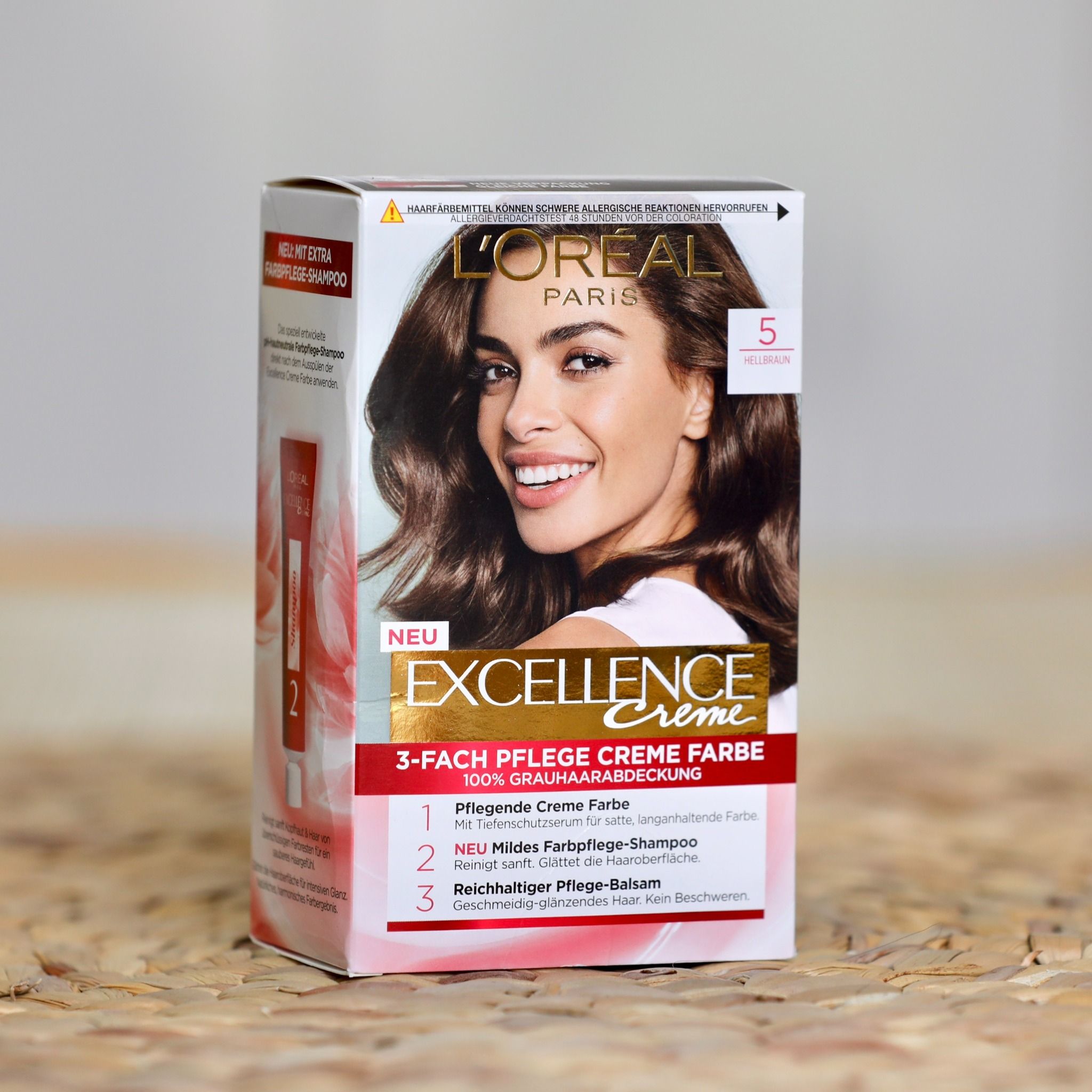 Thuốc nhuộm tóc Loreal số 5 Màu Nâu sáng Hellbrau