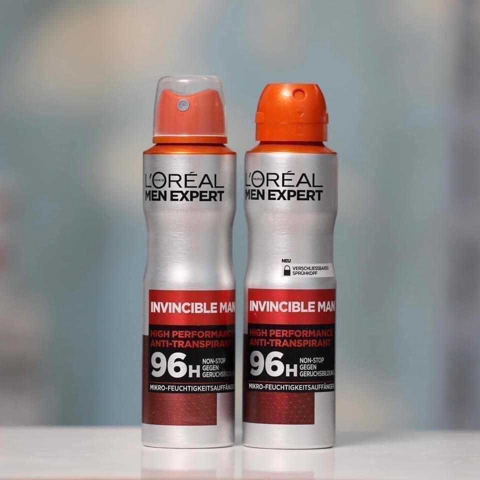 Xịt khử mùi cơ thể LOREAL men expert 96h