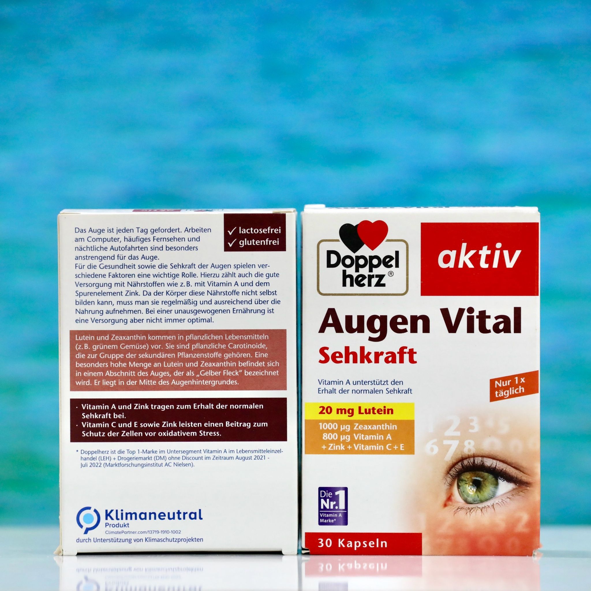 Viên uống bổ mắt Augen Vital Sehkraft 20mg, hộp 30 viên