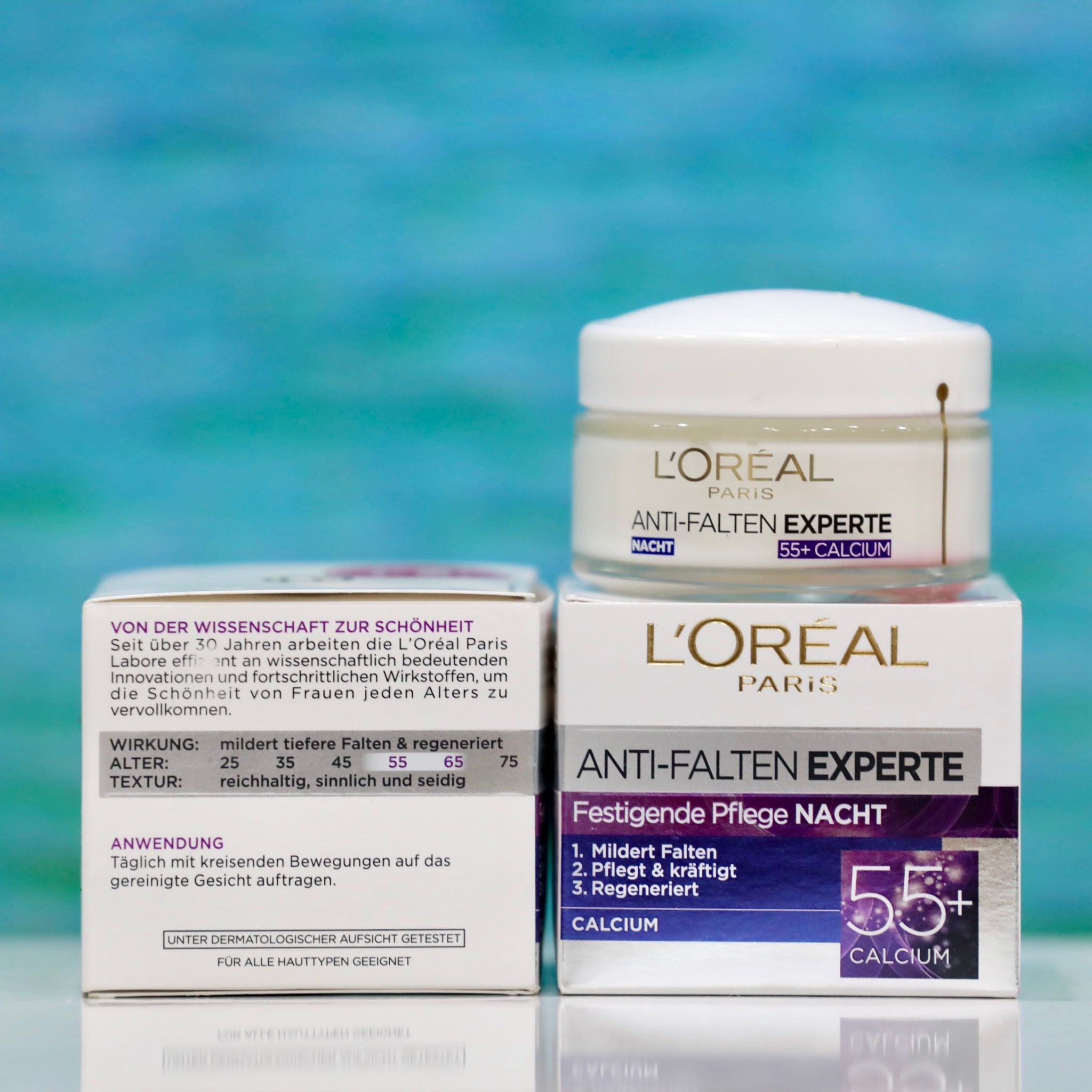 Kem dưỡng da ban đêm L’Oréal Paris Anti-Falten Experte 55+ – Giải pháp chăm sóc da ban đêm dành cho làn da sau tuổi 55
