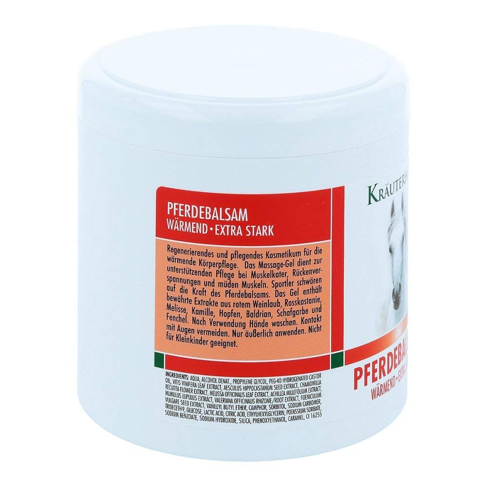 Cao Thảo Dược Làm Nóng - Krauterhof - Pferdebalsam-Wärmend, hũ 500ml