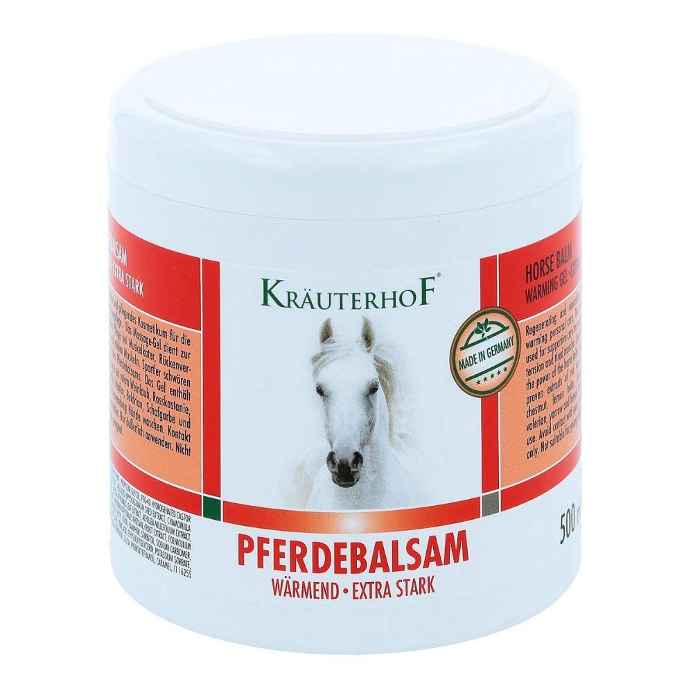 Cao Thảo Dược Làm Nóng - Krauterhof - Pferdebalsam-Wärmend, hũ 500ml