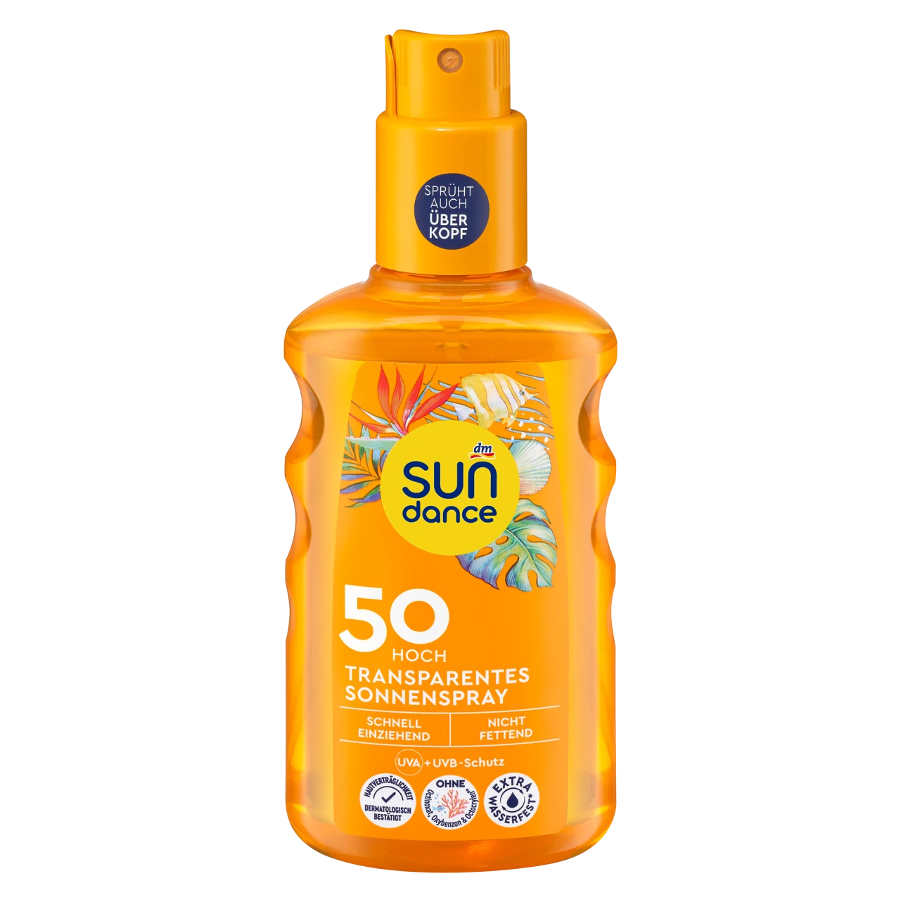 Xịt chống nắng nước Sundance, chai 200ml