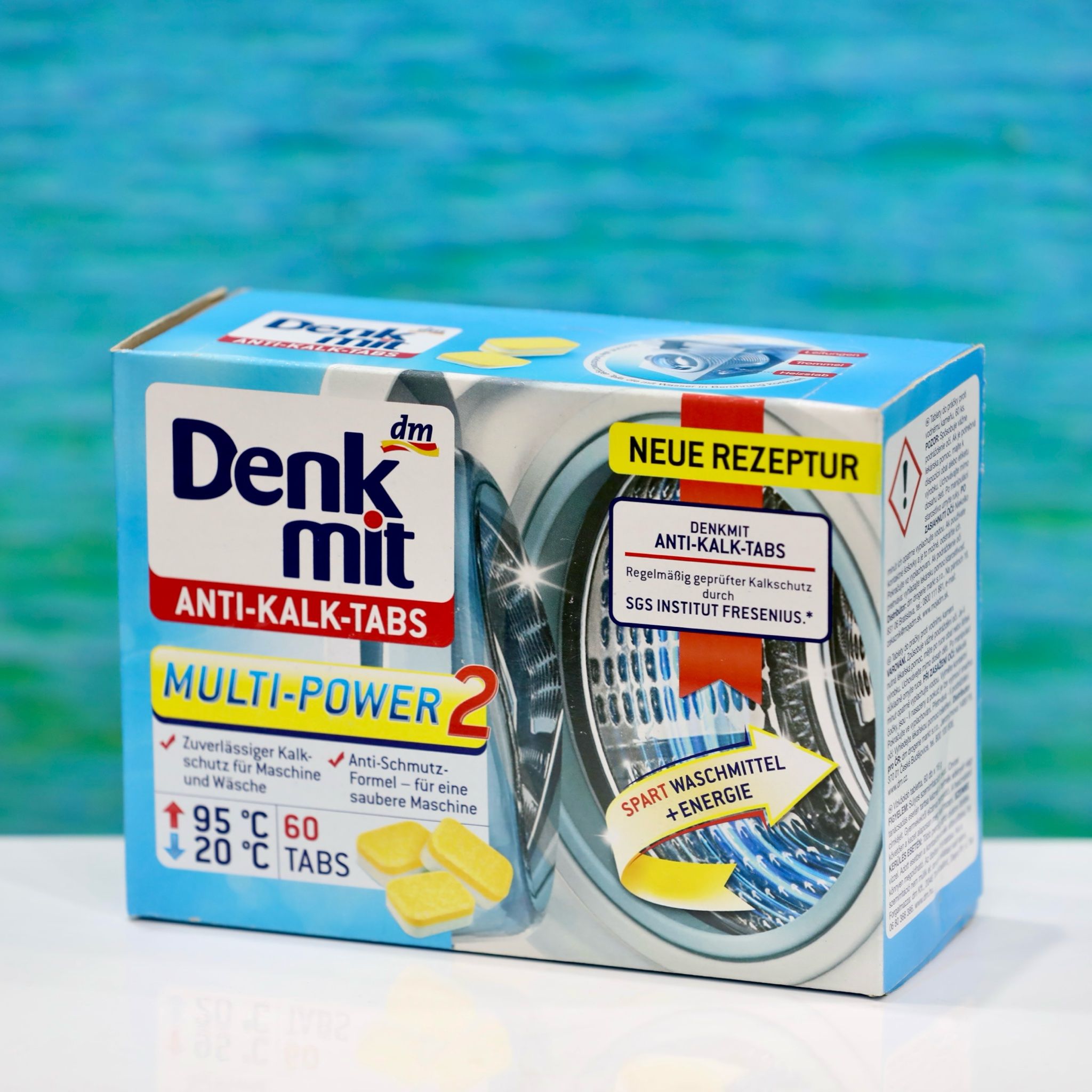 Viên tẩy lồng giặt Denkmit, hộp 60 viên