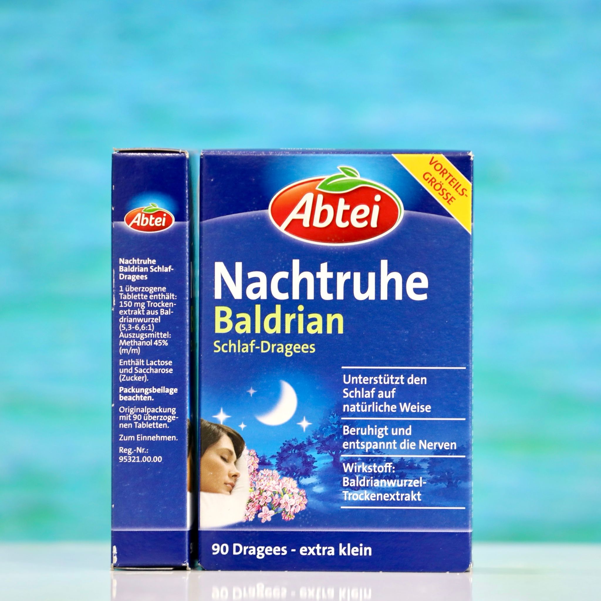 Viên uống ngủ ngon THẢO DƯỢC Abtei baldrian hộp xanh 90v