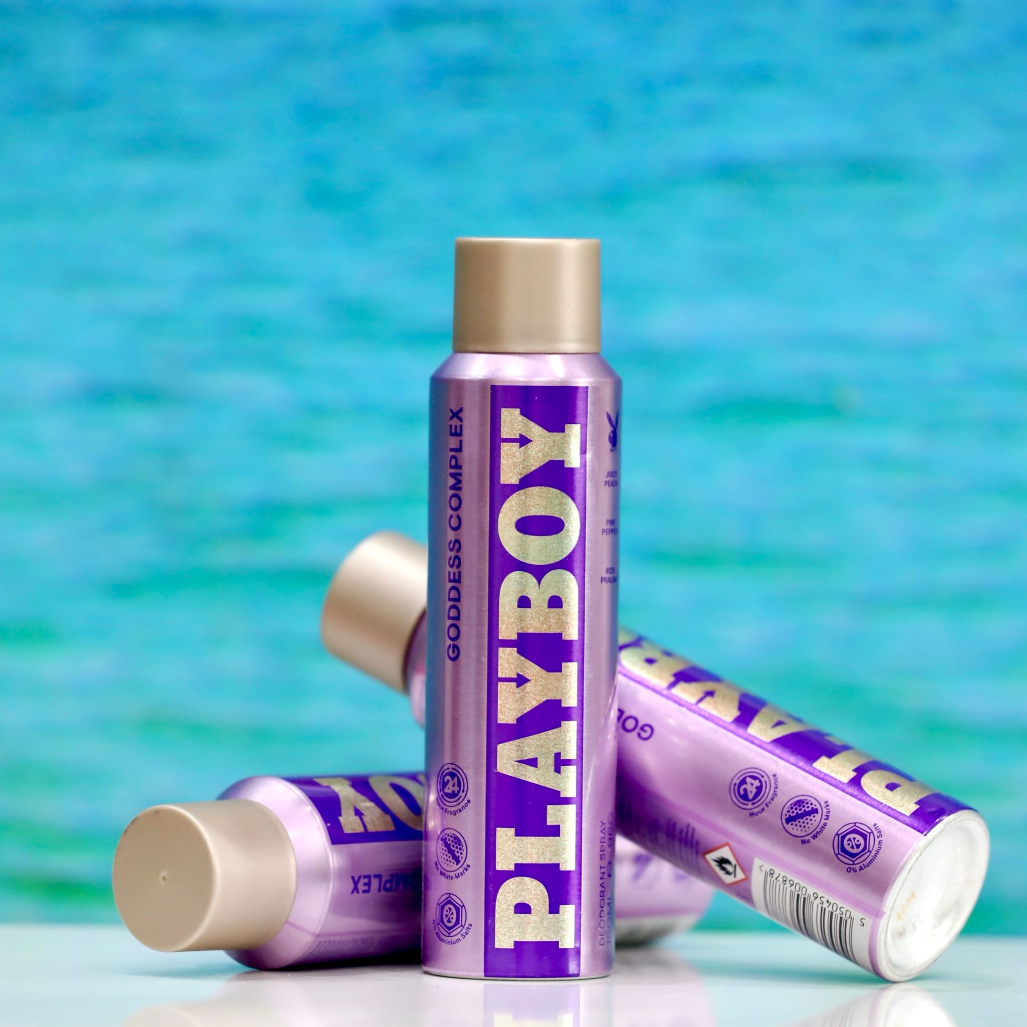 Xịt khử mùi nữ Playboy Goddess Complex – Hương đào & tiêu hồng – 150ml – Hàng chính hãng