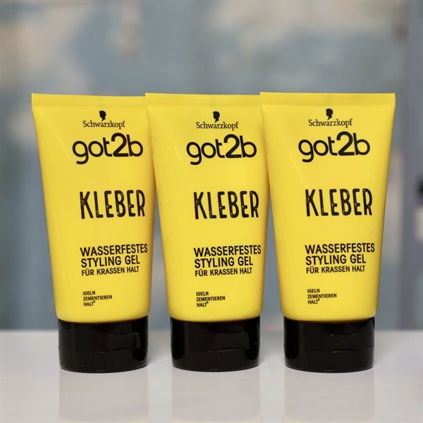 Keo vuốt tóc got 2b dạng tuýp màu vàng 150ml