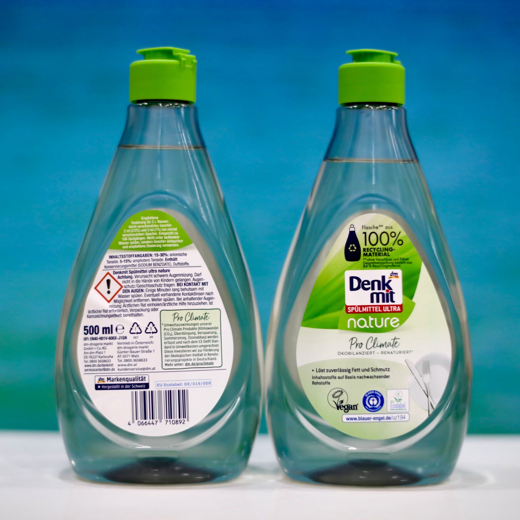 Nước rửa bát Denkmit Pro Climate chai 500ml