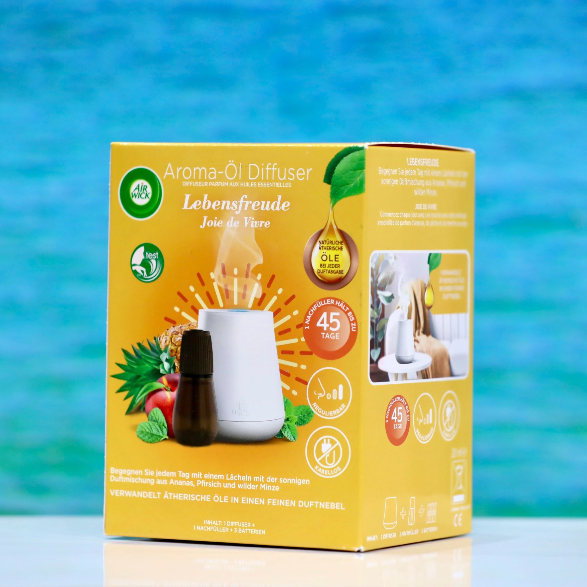 Set máy xông tinh dầu + tinh dầu hương thơm tự nhiên