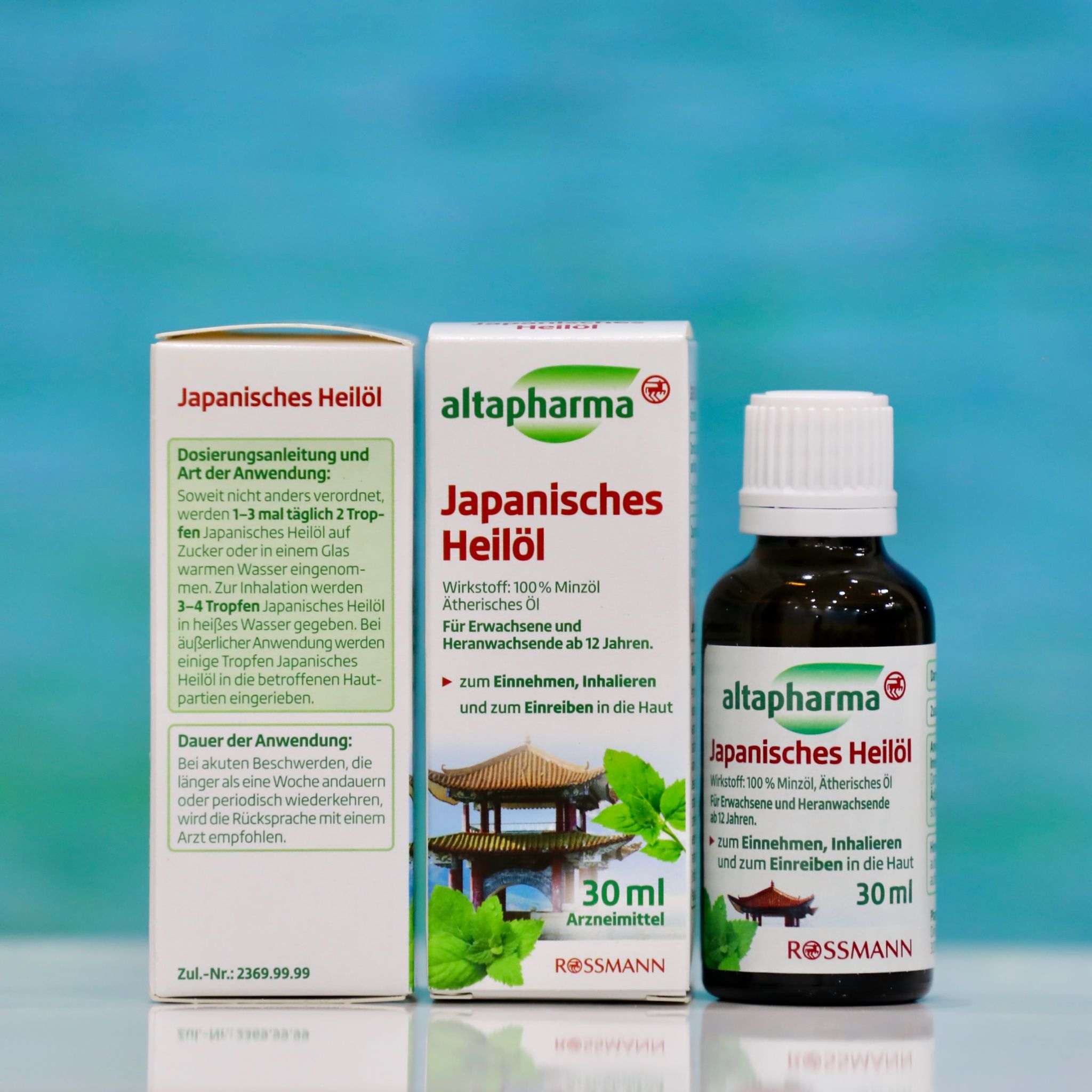 Tinh Dầu Bạc Hà Heilol Altapharma, 30ml