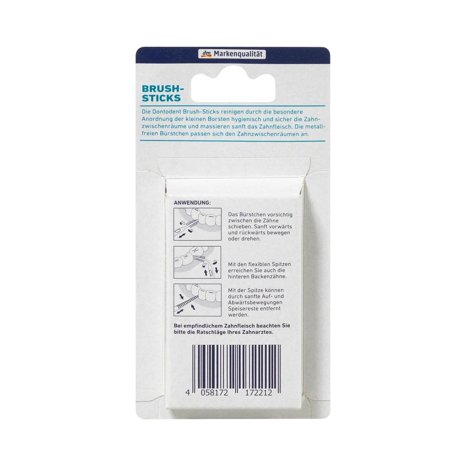 Tăm nhựa Dontodent hộp 150 chiếc