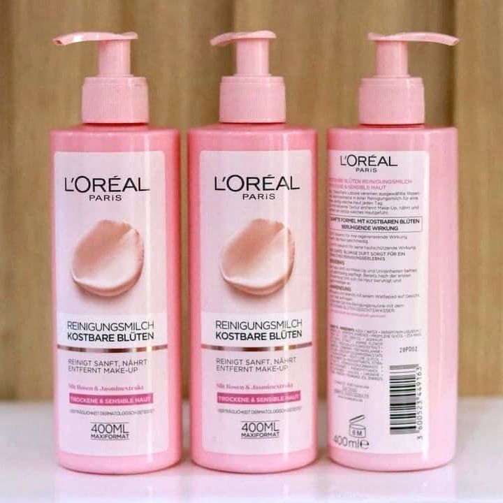 Sữa rửa mặt kiêm tẩy trang Loreal 400ml