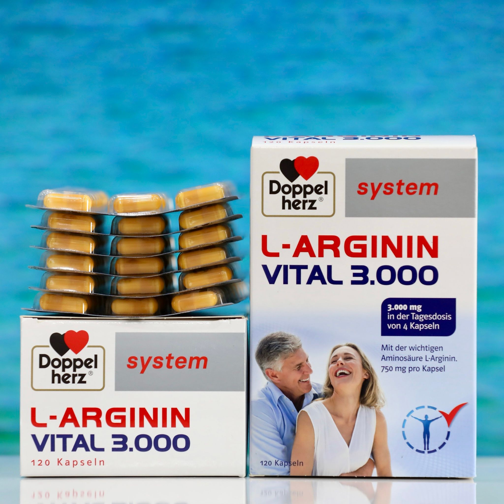 Viên uống L-Argini Vital 3000 hộp 120 viên