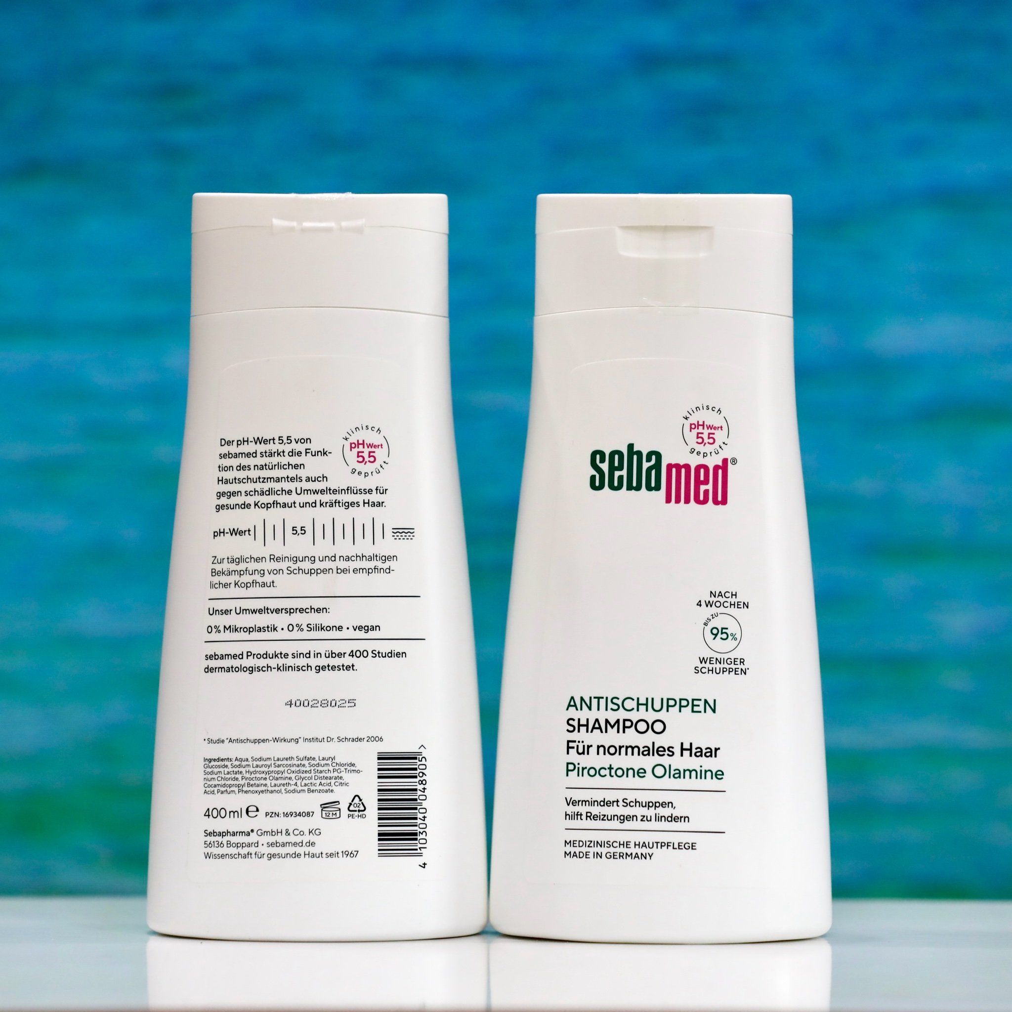 Dầu gội trị gàu Sebamed cho tóc thường, chai 400ml