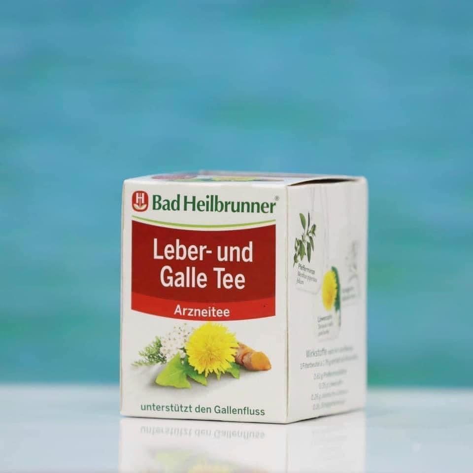 Trà Leber-und Galle Tee hộp 8 gói, trà thải độc gan