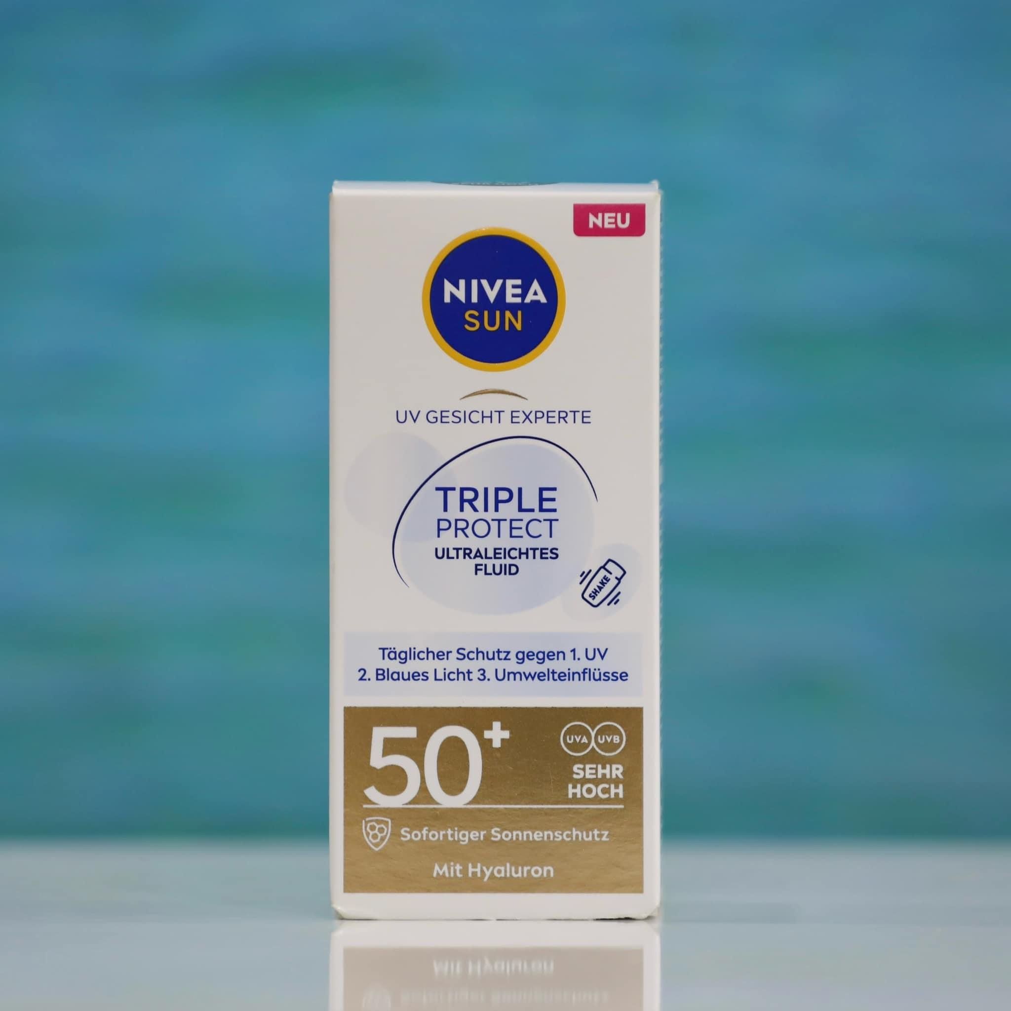 Kem chống nắng Dưỡng Da Nivea Triple Protect - LSF50, 40ml