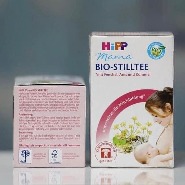 Trà Hipp lợi sữa của Đức