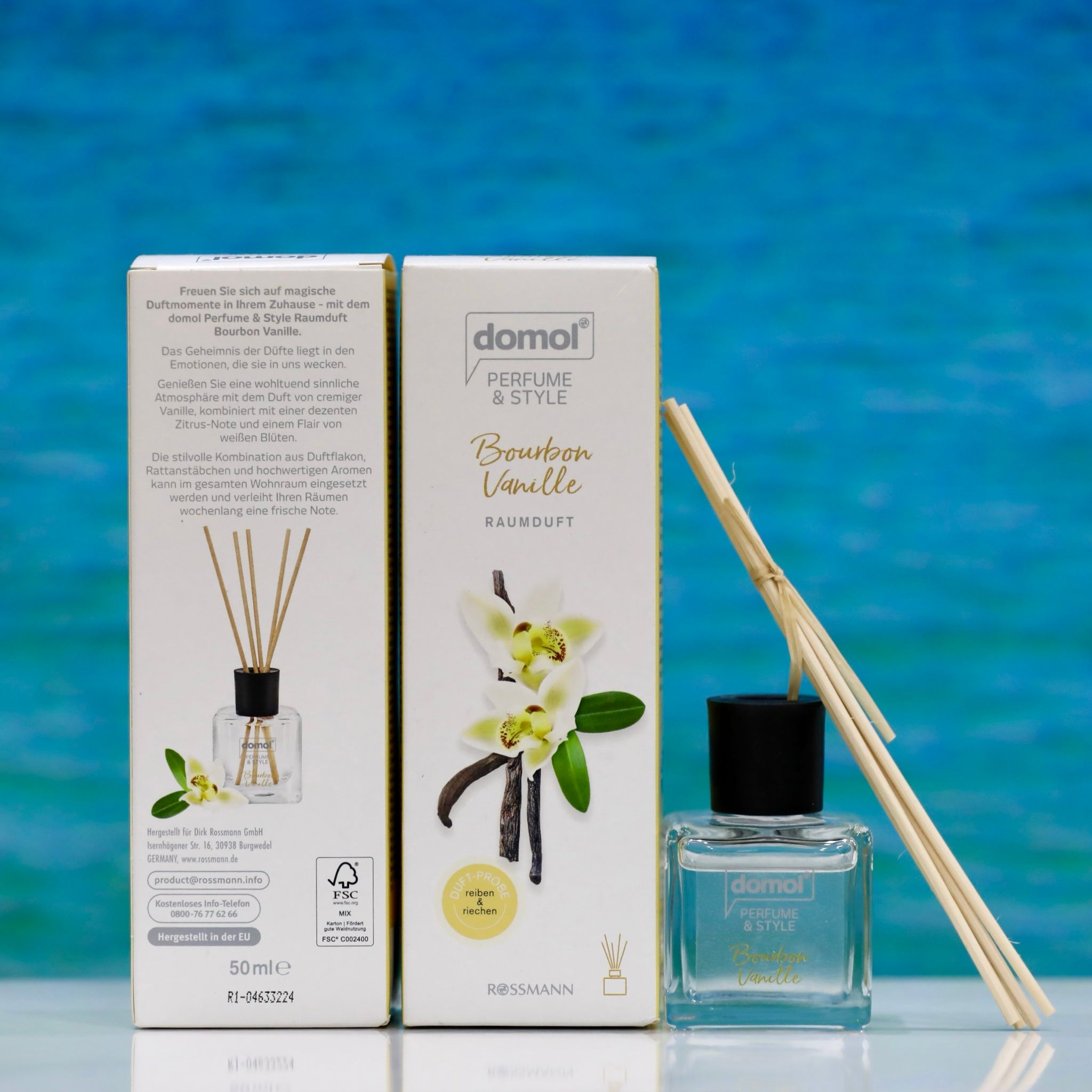 Nước hoa thơm phòng domol hương vanila, 50ml