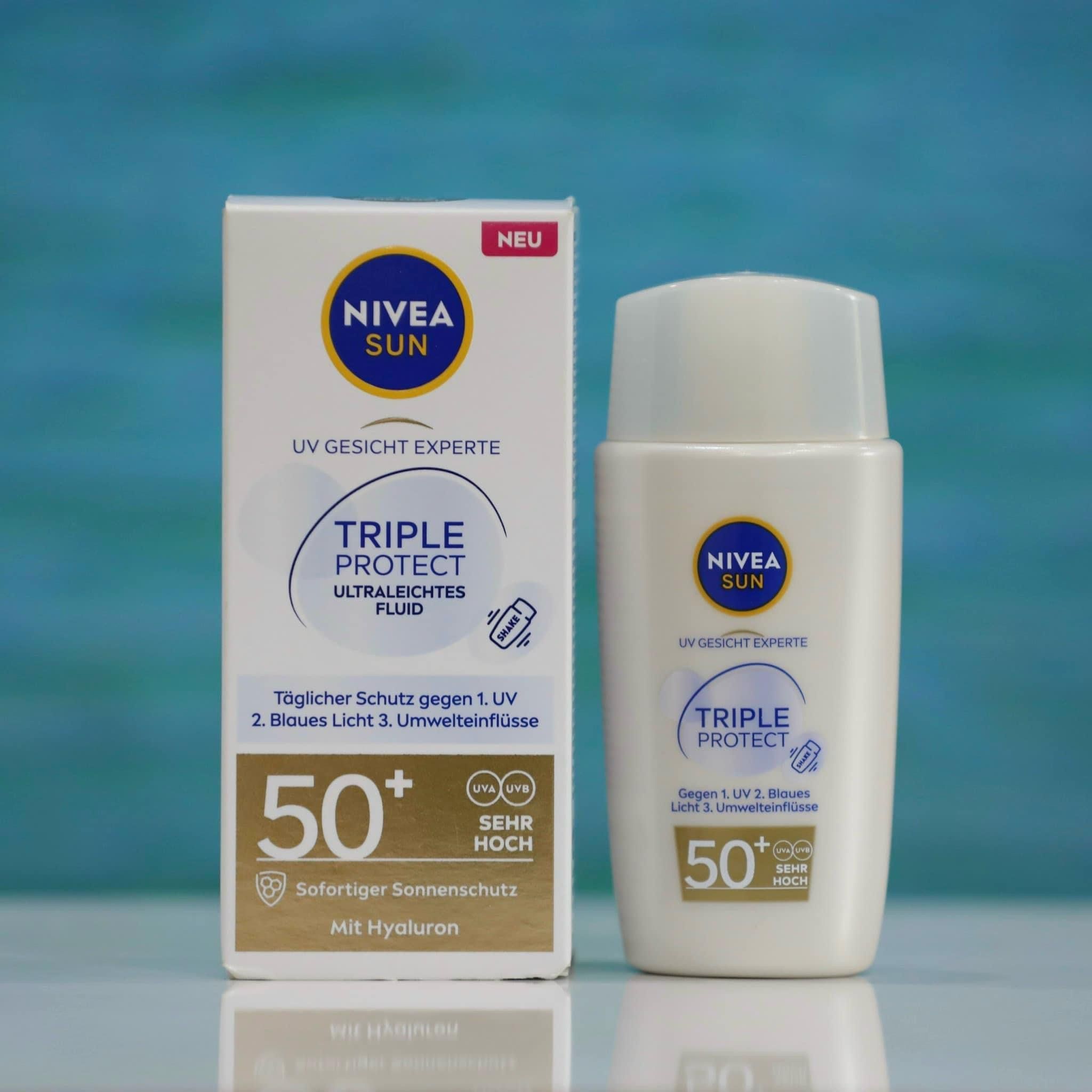 Kem chống nắng Dưỡng Da Nivea Triple Protect - LSF50, 40ml