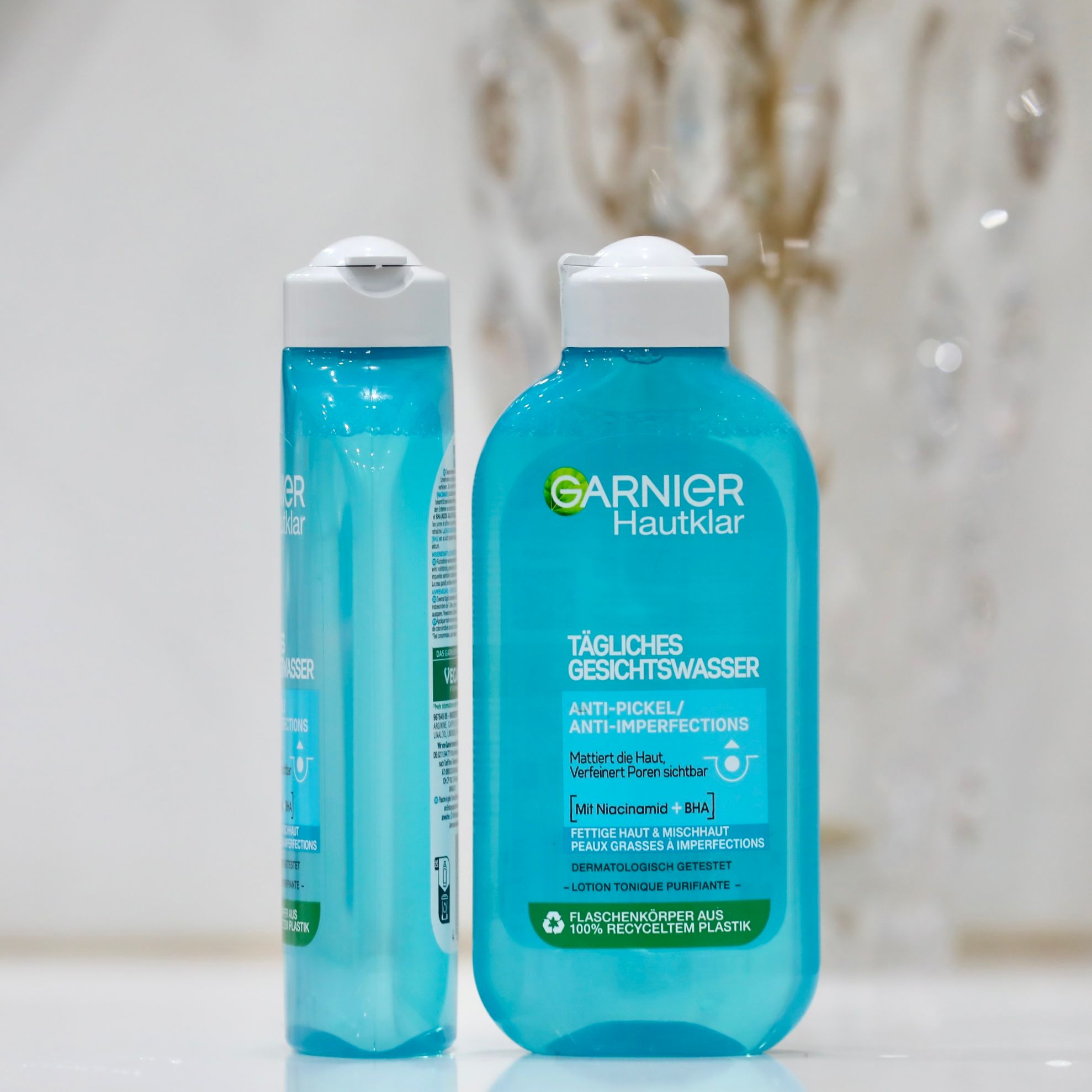 Nước hoa hồng Garnier cho da mụn 200ml