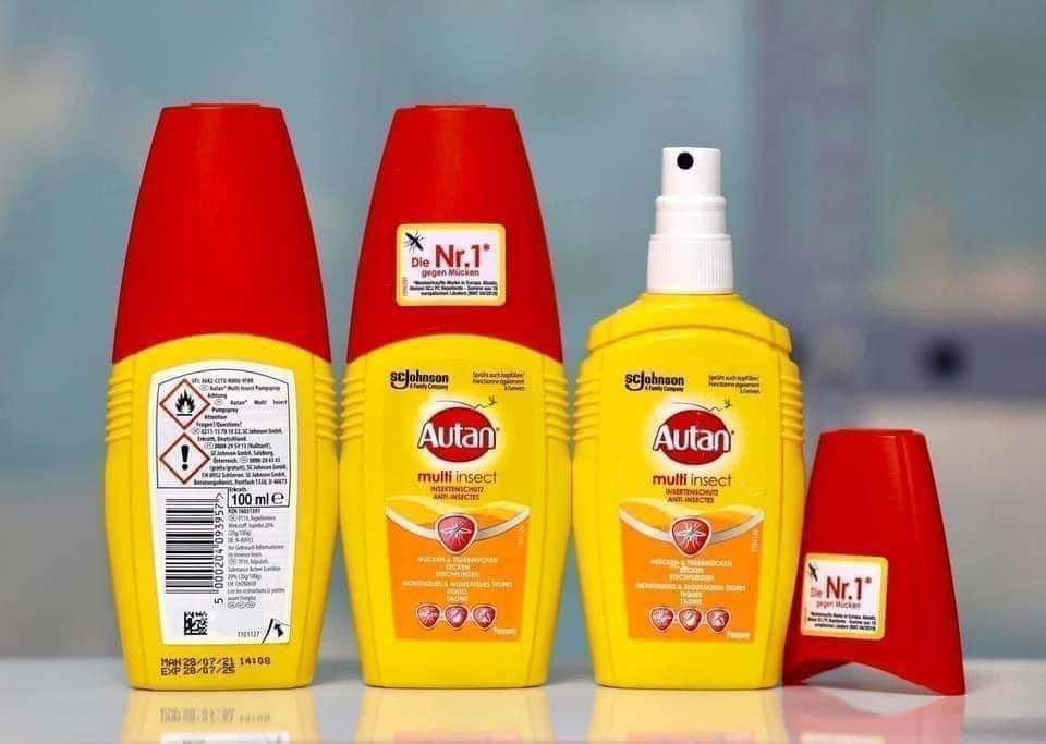 Xịt muỗi Autan, chai 100ml