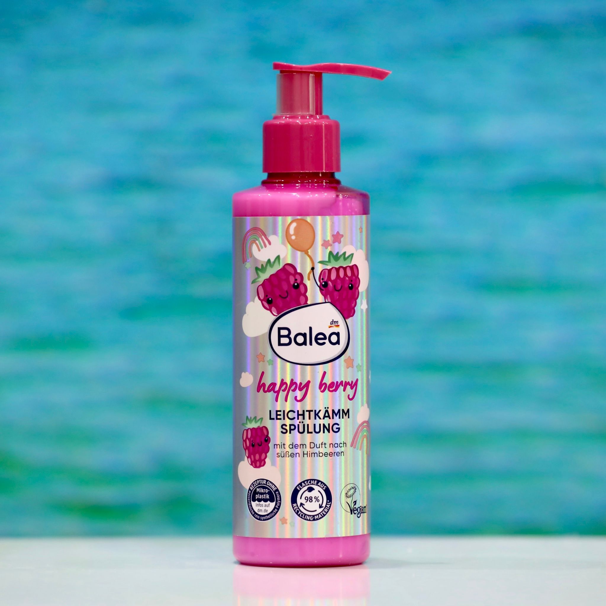 Dầu Xả Balea Happy Berry - Hương Thơm Ngọt Ngào, Dễ Chải Mượt Tóc (200ml)