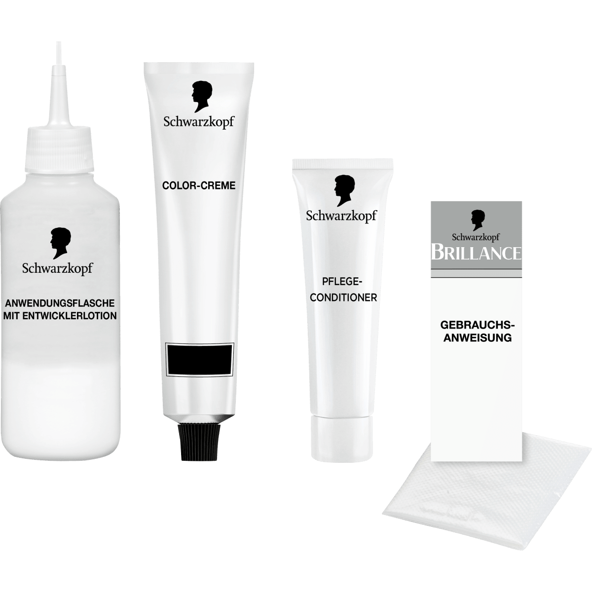 Thuốc nhuộm tóc số 876: Màu gỗ gụ, Brillance của hãng Schwarzkopf